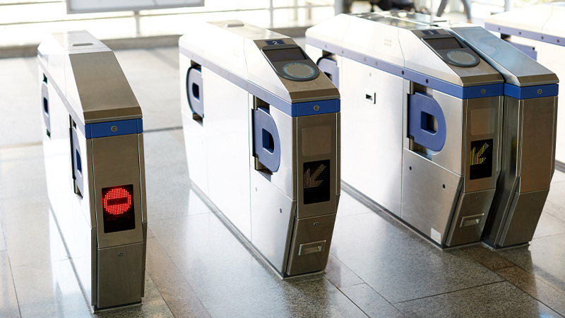 地鐵閘機可集成定向聲模組