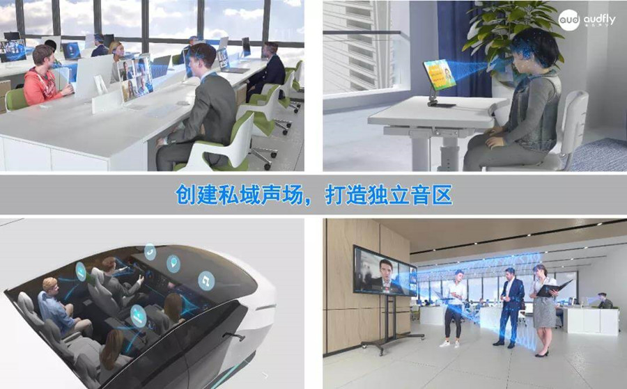 屏幕定向發聲技術