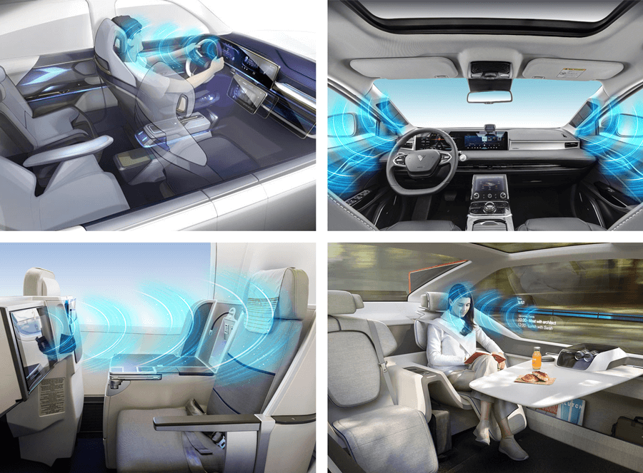 聚音屏車載應(yīng)用效果